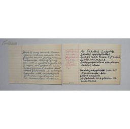 民國布面精裝版《馬克思、恩格斯關(guān)于<資本論>的通信集》與其中的手寫卡片